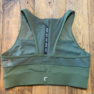 Zyia Active Olive Green All Star Bra